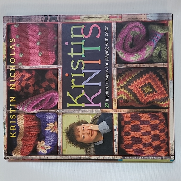 Kristin Knits' By Kristin Nicholas 2007 Hardcover - Picture 12 of 12